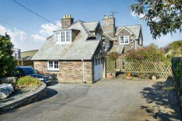  Image of 3 bedroom Detached house for sale in Back Lane Tintagel PL34 at Tintagel Cornwall Bossiney, PL34 0AU